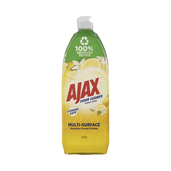 Ajax Lemon Floor Cleaner 750mL