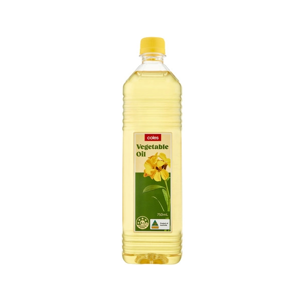 Coles Vegetable Oil Blended 750mL