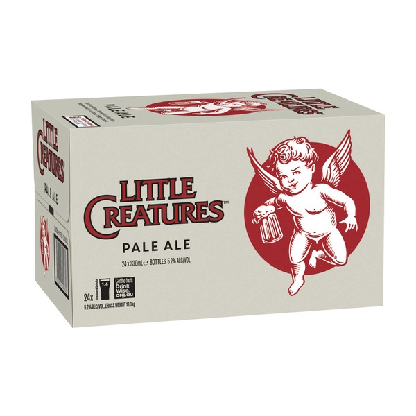 Little Creatures Pale Ale Bottle 330mL 24 Pack