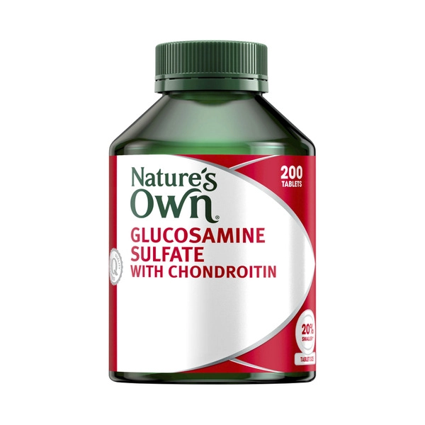 Nature's Own Glucosamine Sulfate & Chondroitin Joints Tablets 200 pack