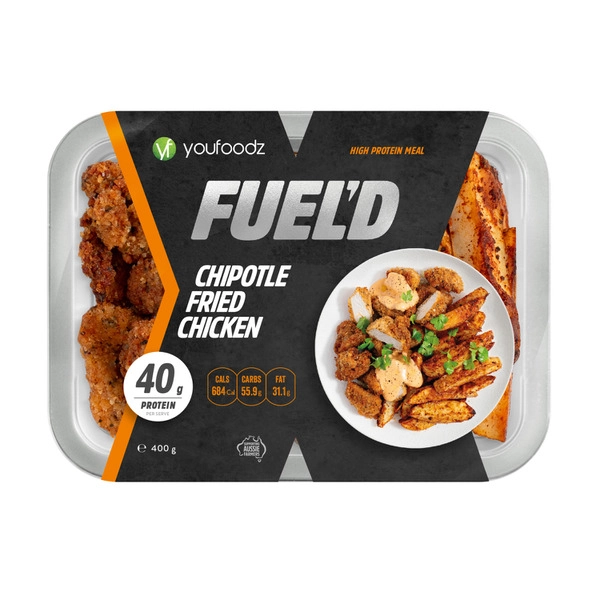 Youfoodz Fueld Chipotle Fried Chicken 400g