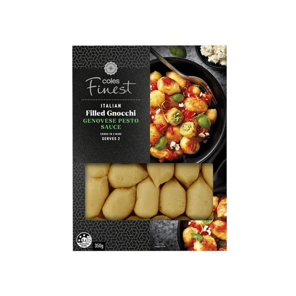 Coles Finest Filled Gnocchi Genovese Pesto 350g