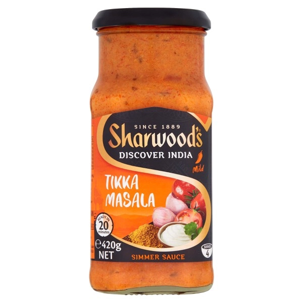 Sharwood's Tikka Masala Simmer Sauce 420g