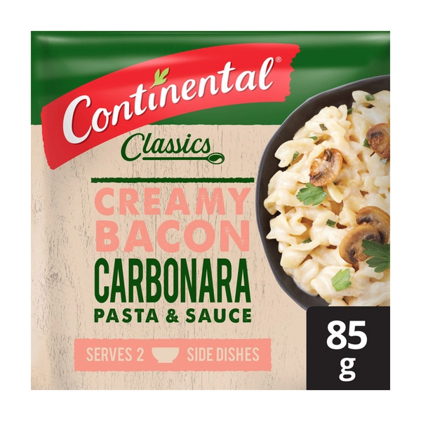 Continental Pasta & Sauce Creamy Bacon Carbonara 85g