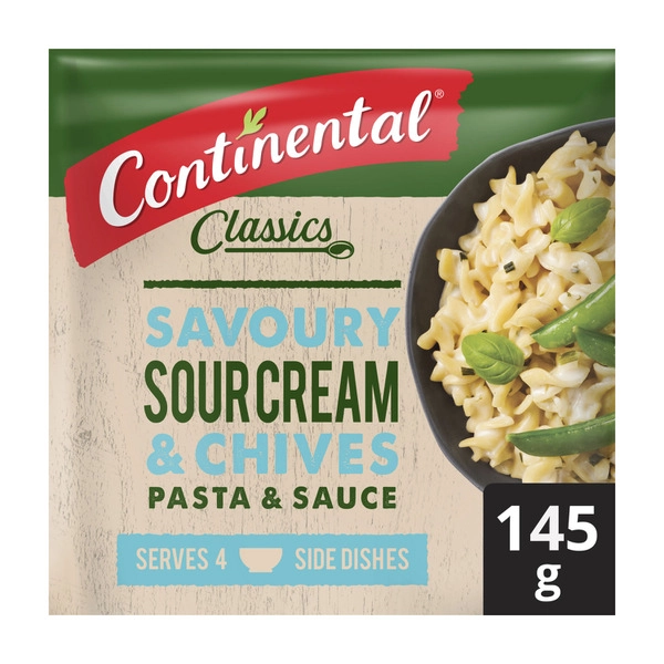 Continental Pasta & Sauce Family Sour Cream Chives 145g