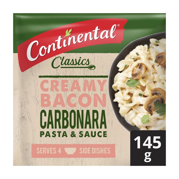 Continental Pasta & Sauce Family Bacon Carbonara 145g