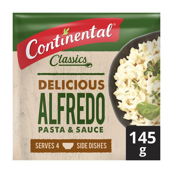 Continental Alfredo Family Pasta And Sauce 145g