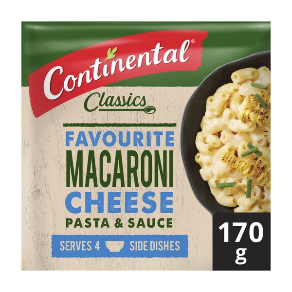 Continental Pasta And Sauce Family Macaroni Cheese 170g