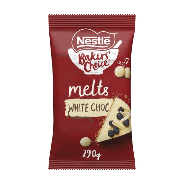 Nestle Bakers' Choice Baking White Chocolate Melts 290g