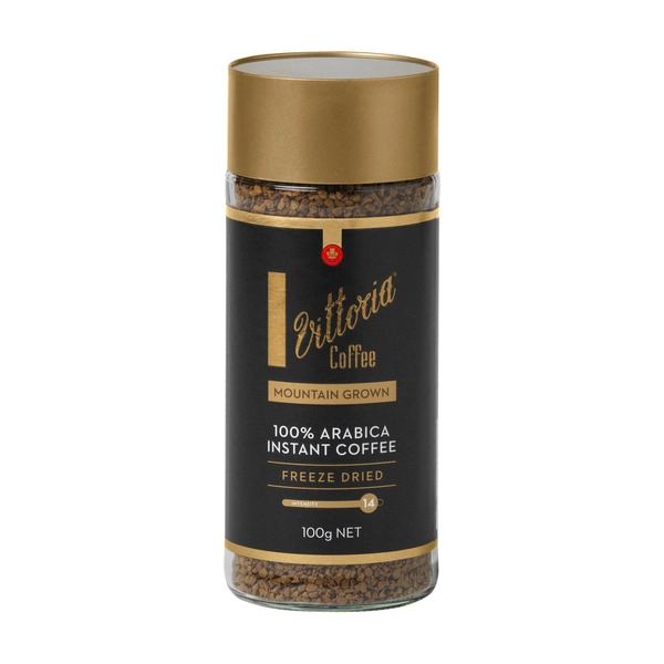 Vittoria Freeze Dried Mountain Grown Instant Coffee 100g