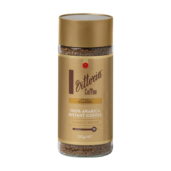 Vittoria Freeze Dried Classic Instant Coffee 100g