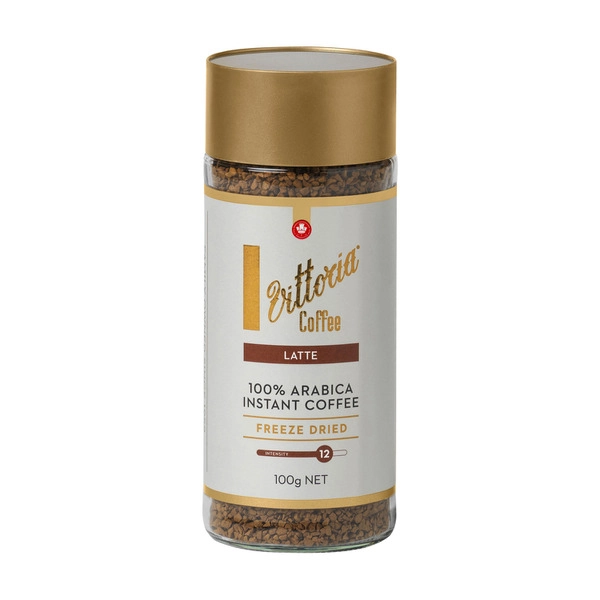 Vittoria Freeze Dried Latte Instant Coffee 100g