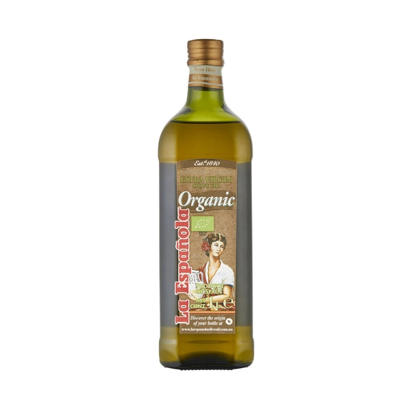 La Espanola Organic LA ESPANOLA ORGANIC EXTRA VIRGIN OLIVE OIL 1 LITRE 