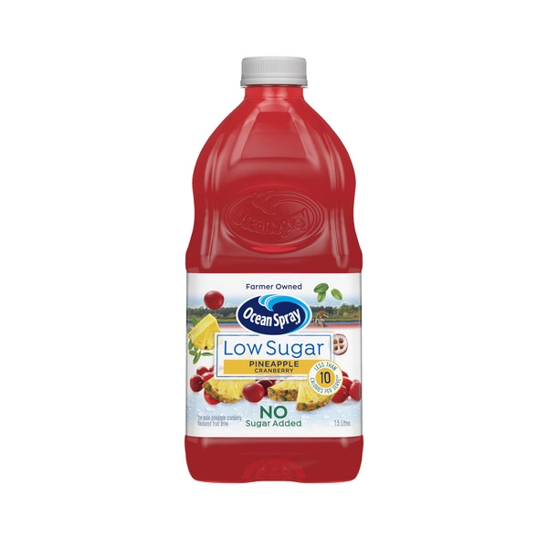 Ocean Spray Low Sugar OCEAN SPRAY DRINK:CRANBERRY PINEAPPLE:LOW SUGAR:1.5LITRE 