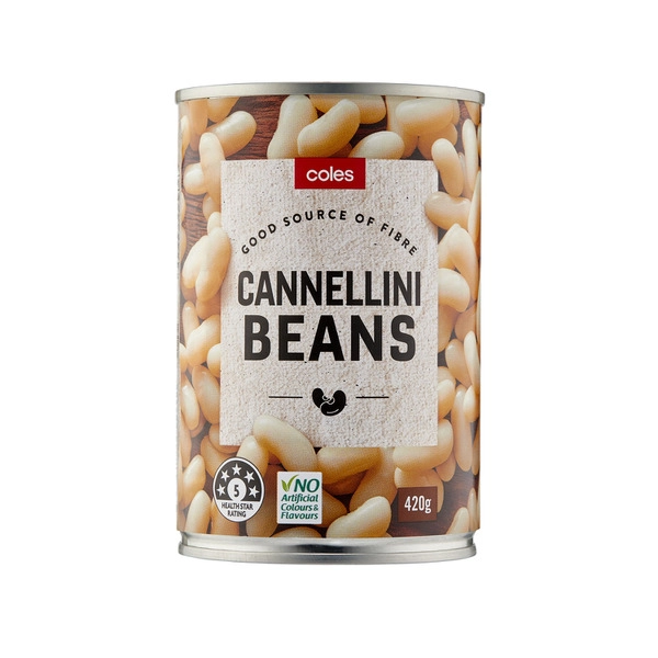 Coles Beans Cannellini 420g