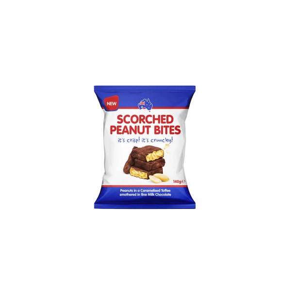 Cooks Bites Scorched Peanut 140g