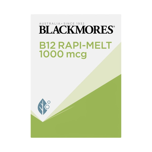 Blackmores B12 Rapi-Melt Energy Support Vitamin B 60 pack