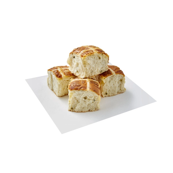 Arnotts Iced Vovo Hot Cross Buns 4 Pack