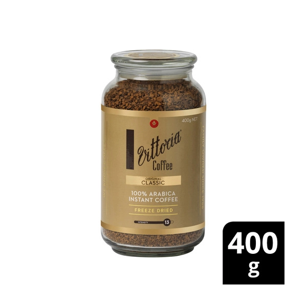 Vittoria Freeze Dried Classic Instant Coffee 400g