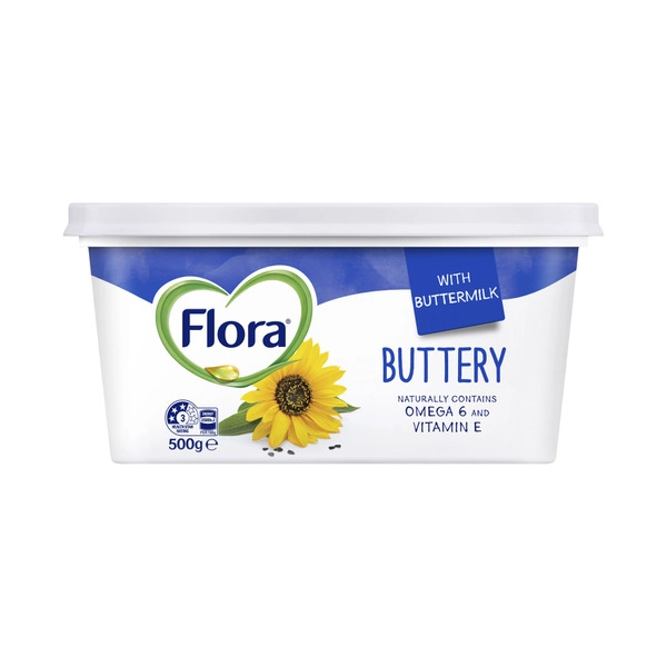 Flora Margarine Spread Buttery 500g