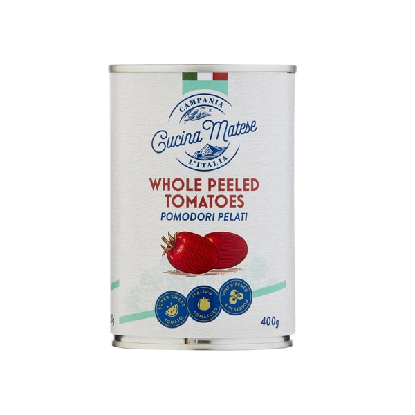 Cucina Matese Whole Peeled Tomatoes 400g