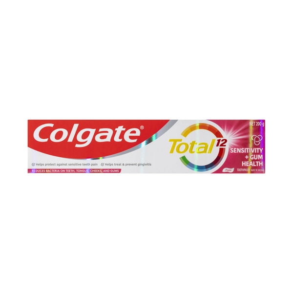 Colgate Antibacterial Toothpaste Total Gum Care 200g