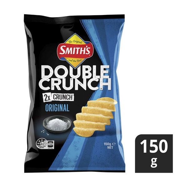 Smith's Double Crunch SMITHS DOUBLE CRUNCH ORIGINAL 150G 