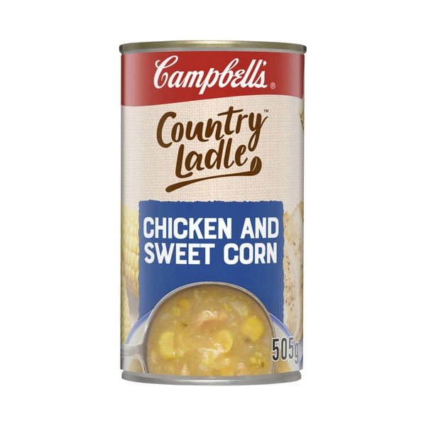 Campbells Country Ladle CAMPBELLS COUNTRY LADLE SOUP CHICKEN SWEETCORN 