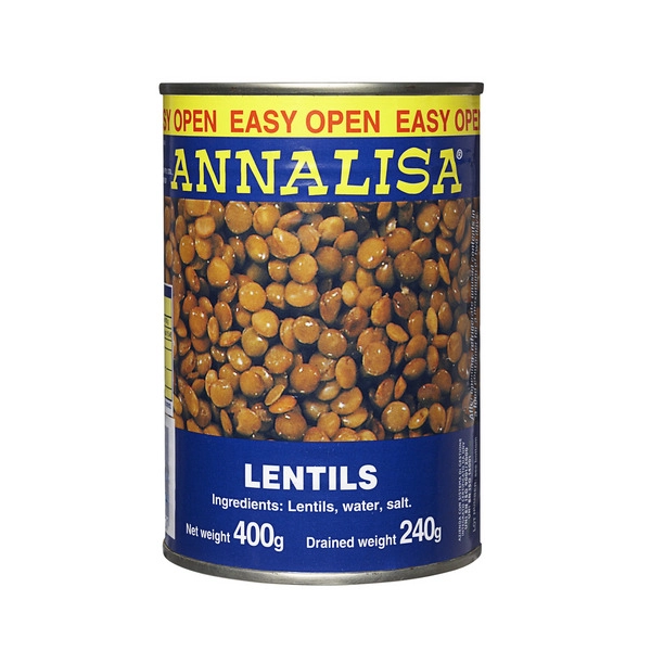 Annalisa Lentils 400g