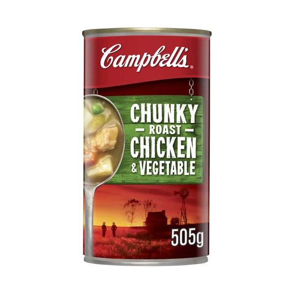 Campbells Chunky CAMPBELLS CHUNKY SOUP :CHICKEN ROAST VEG:.:505 GRAM 