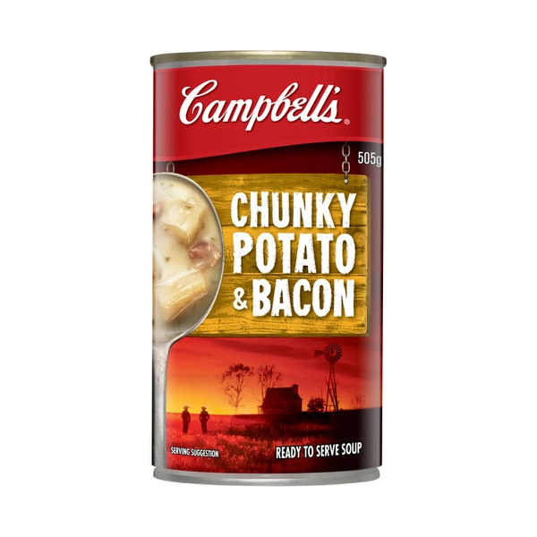 Campbell's Chunky Soup Can Potato & Bacon 505g