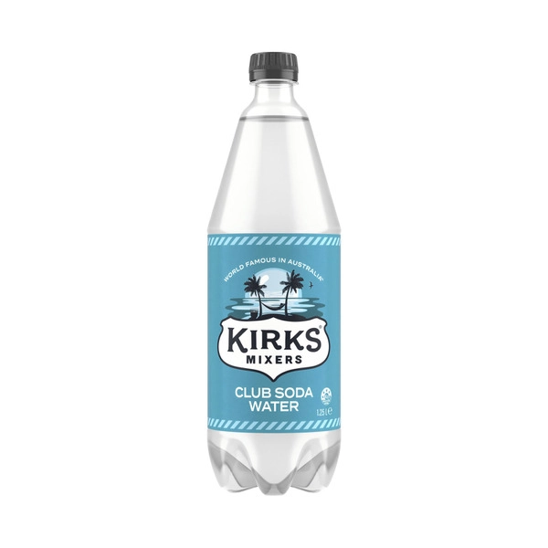 Kirks Soft Drink Soda Water 1.25L