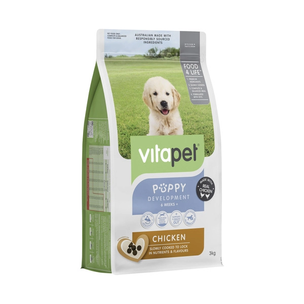 Vitapet Dry Dog Food Puppy Chicken 3kg