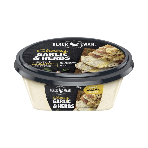 Black Swan Warming Cheesy Garlic & Herb Dip 180g