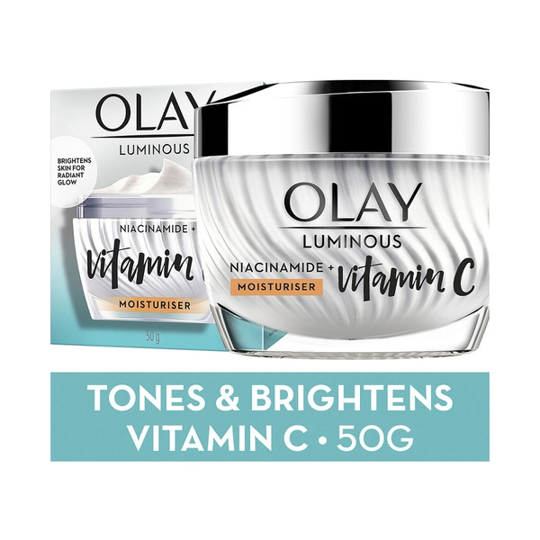 Olay Luminous Niacinamide + Vitamin C Moisturiser 50g