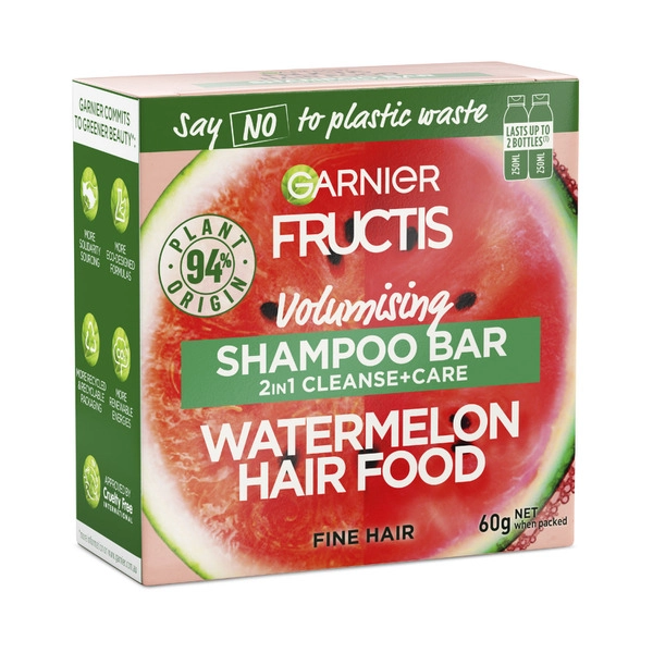 Garnier Fructis Watermelon 2In1 Shampoo Bar 60g