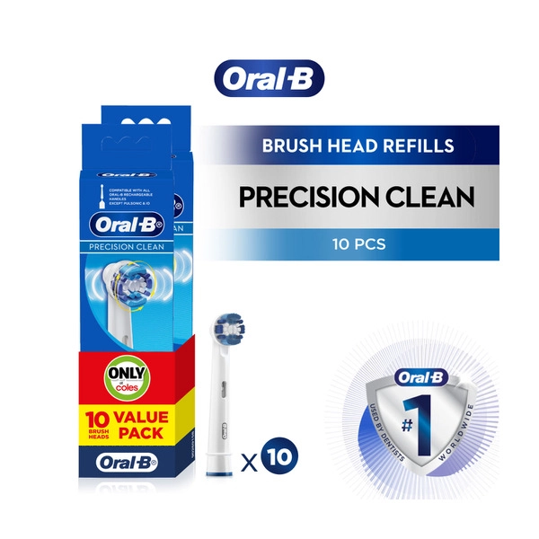 Oral B Precision Clean Refills 10 pack