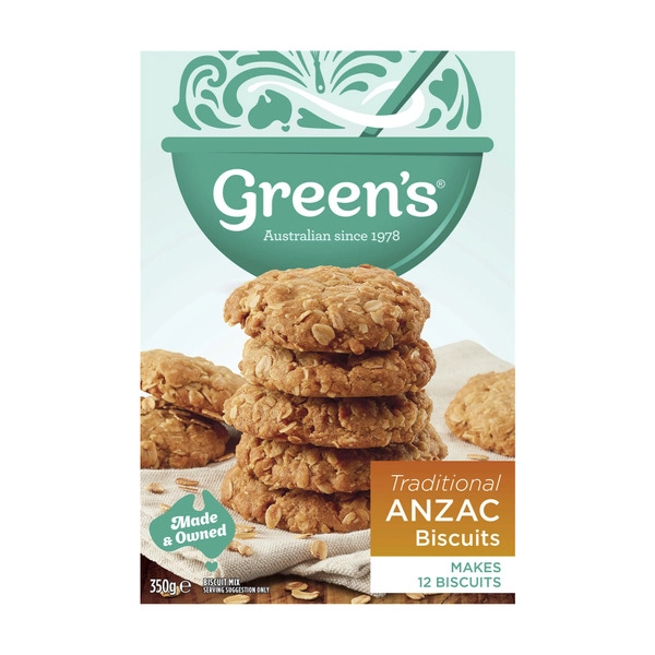 Greens Anzac Biscuit Mix 350g