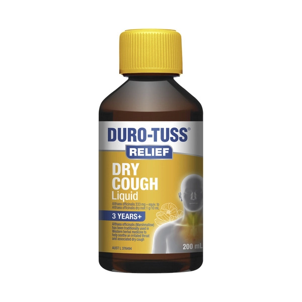 Duro-tuss Relief Dry Cough Liquid 200mL