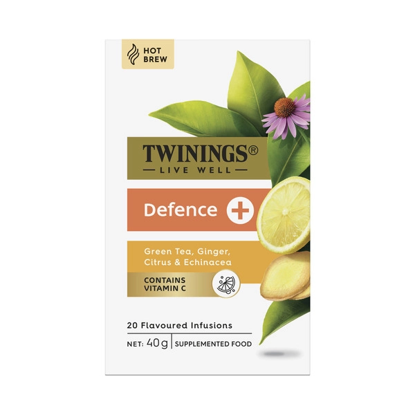 Twinings Live Well Defense Tea Bags 20 pack