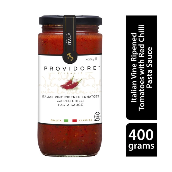 Providore Vine Ripened Tomato And Red Chilli Paste Sauce 400g