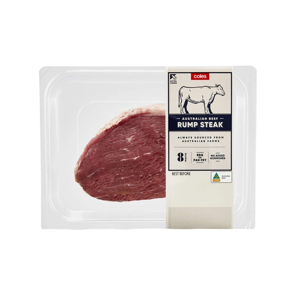 Coles Rump Steak Half approx. 270g