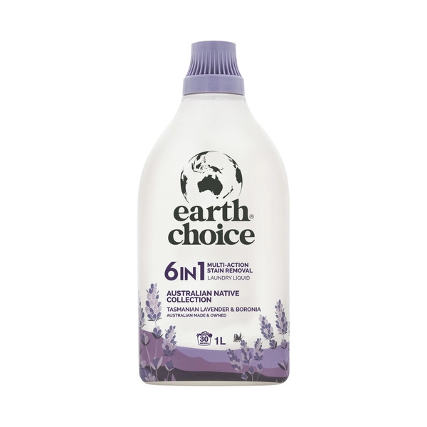 Earth Choice Laundry Liquid Tasmanian Lavender & Boronia 1L