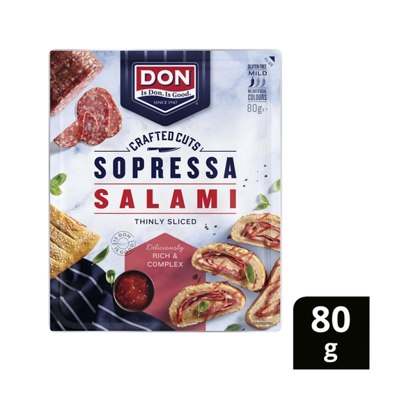 Don Crafted Cuts Sopressa Salami Slices 80g