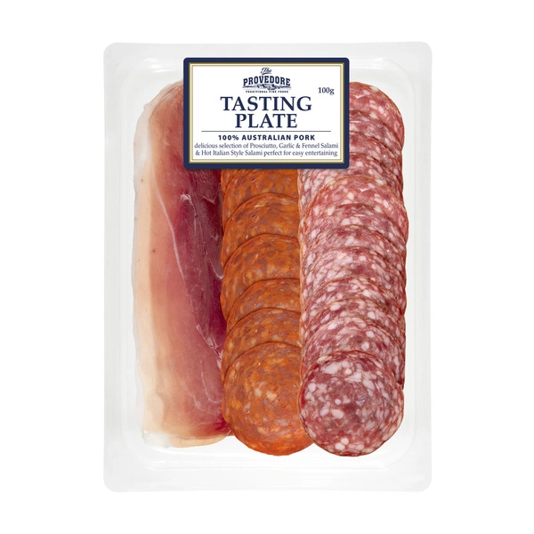 Provedore Salami & Prosciutto Tasting Plate 100g