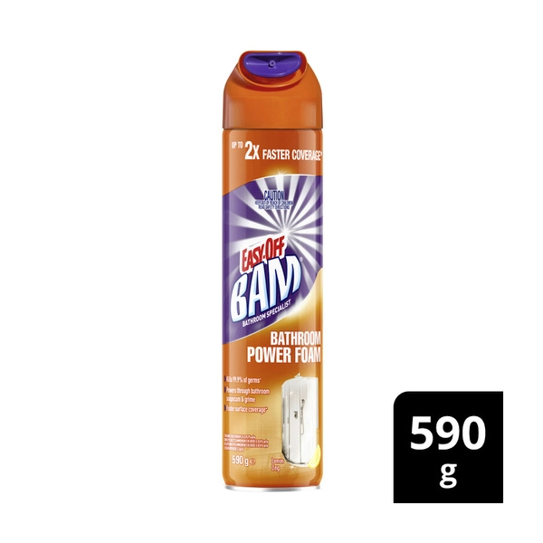 Easy Off Bam Bathroom Power Cleaning Foam 590g