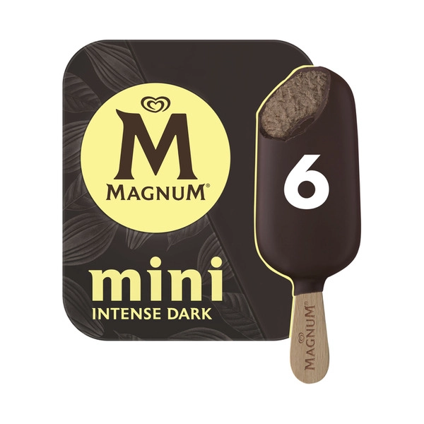 Magnum Ice Cream Intense Dark Minis 6pack 330mL