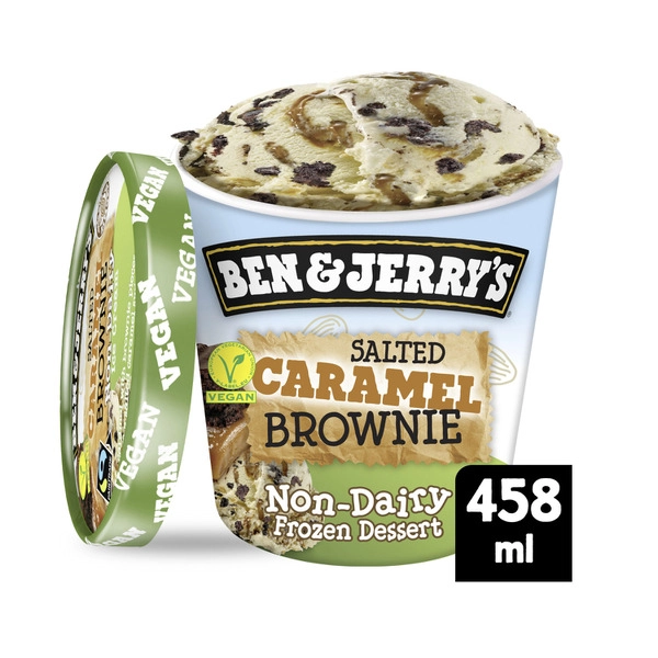 Ben & Jerry's Non Dairy Salt Caramel Brownie 458mL