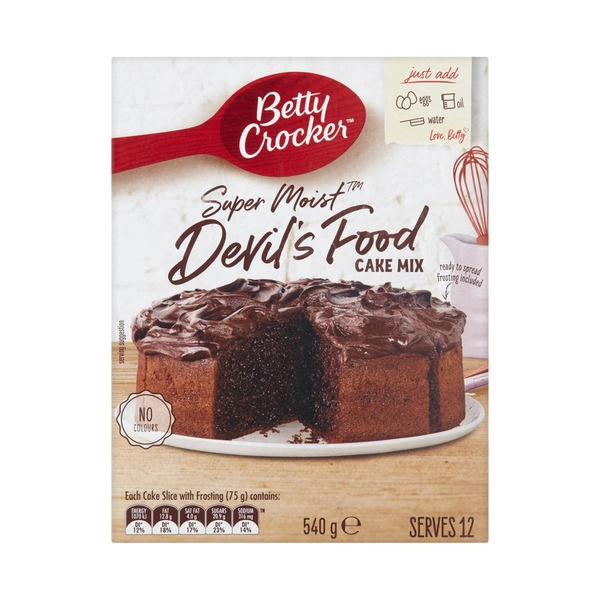 Betty Crocker Devil's Food Cake Mix 540g