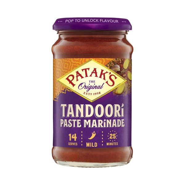 Patak's Tandoori Paste Marinade 295g